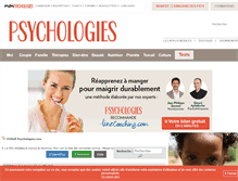 Tablet Screenshot of forum.psychologies.com